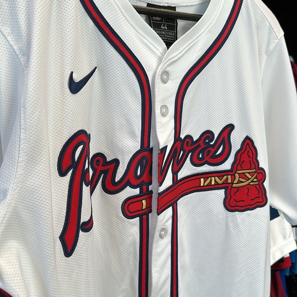 Matt Olson Atlanta Braves Nike Home Elite Player Authentic 2024 Jersey - White - Picture 3 of 7